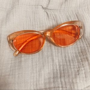 UO Orange Sunglasses